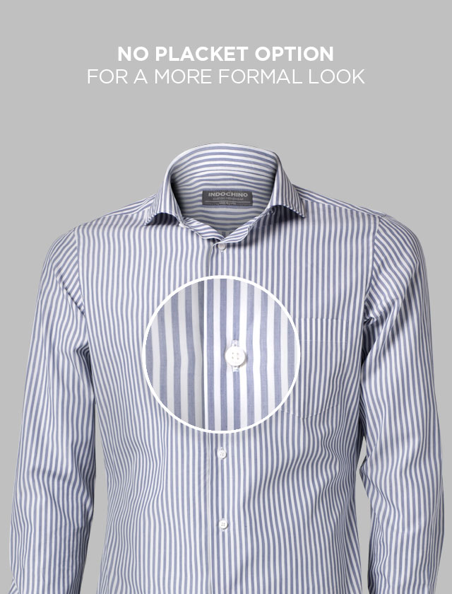 Stripe Accent Monogram Shirt Dress - Luxury Brown