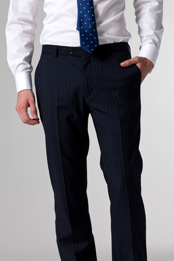 pinstripe dress pants