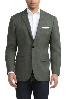 Forest Green Pebbleweave Blazer