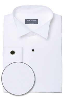 plain front tuxedo shirt