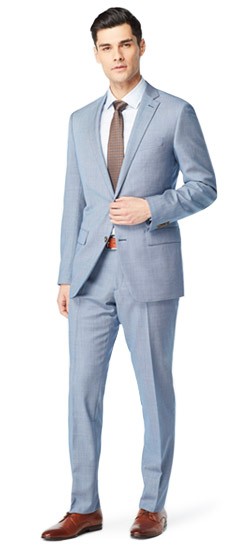 Chelsea Birdseye Blue Suit