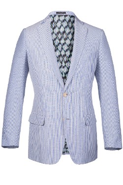 Stockport Blue Striped Blazer