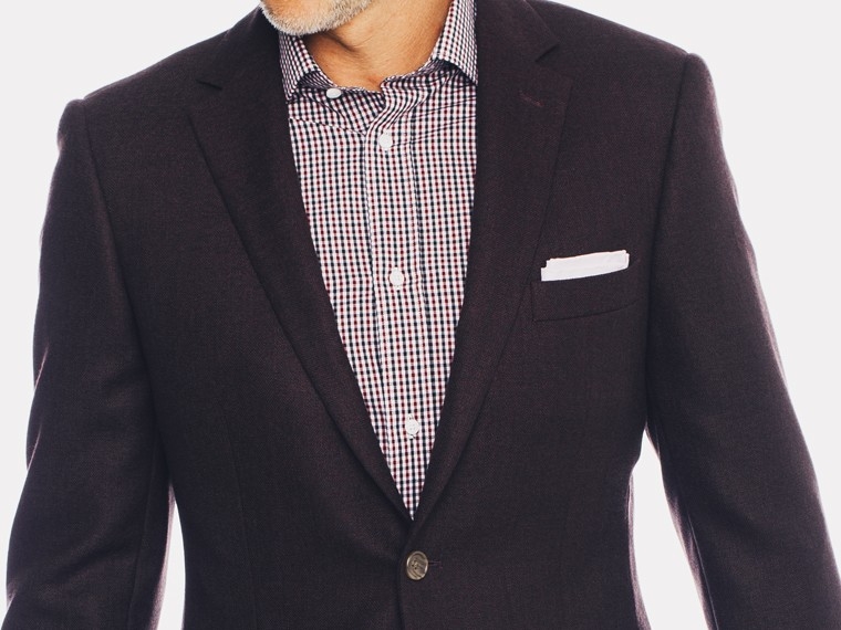basketweave blazer